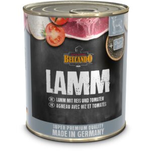 Belcando Nassfutter Lamm mit Reis & Tomate, 800g