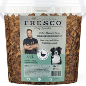 FRESCO Leckerli Martin Rütter Trainingsknöchelchen Ente, 1 kg