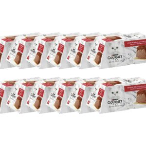 Purina Gourmet Nassfutter Gourmet Revelations Mousse mit Rind, 12 x (2x57g)
