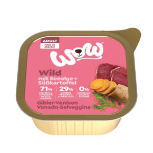 WOW Nassfutter Adult Wild Schale 150g