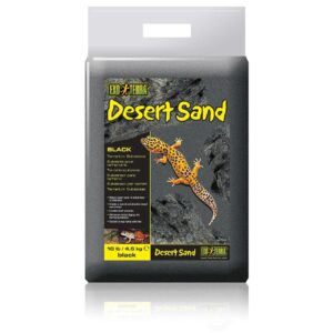 Exo Terra Bodensubstrat Desert Sand, Schwarz, 4.5 kg