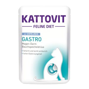 Kattovit Nassfutter Gastro Ente und Reis, 85 g