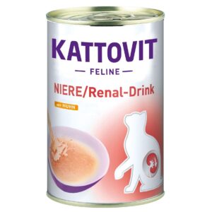 Kattovit Katzen-Snack Niere/Renal Drink, Huhn, 135 ml