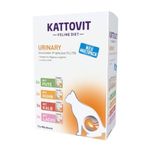 Kattovit Nassfutter Urinary Multipack, 12 x 85 g