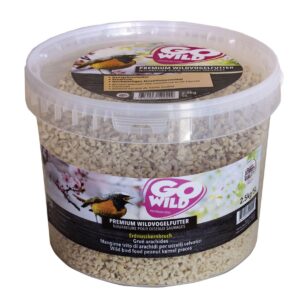 GoWild Wintervogelfutter Erdnusskernbruch, 2.5 kg