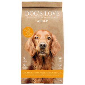 Dog’s Love Trockenfutter Adult, Pute, 2 kg