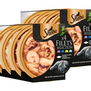 Sheba Katzen-Snack Filets Selection, 32 x 60 g