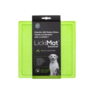 LickiMat Futtermatte Soother 20 x 20 cm, Grün