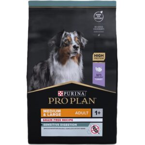 Purina Pro Plan Trockenfutter M/L Adult Sens. Dig. Grainfree Truth., 2.5 kg