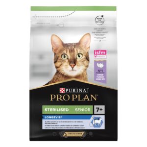 Purina Pro Plan Trockenfutter Steril. Longevis Adult 7+ Truthahn 1.5 kg