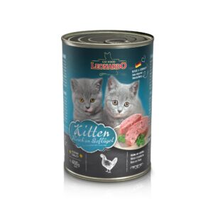 Leonardo Cat Food Nassfutter Kitten, 400 g