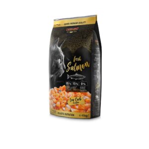 Leonardo Cat Food Trockenfutter Fresh Lachs, 4 kg