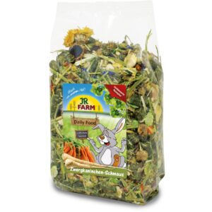 JR Farm Hauptfutter Basic Zwergkaninchen-Schmaus, 2.5 kg