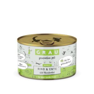Grau Nassfutter Rind und Ente 200 g