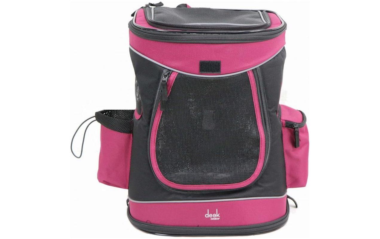 Deek Tiertransport-Rucksack Montana, 34 x 43 x 30 cm, Berry