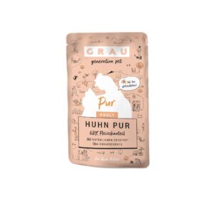 Grau Nassfutter Huhn Pur 125 g