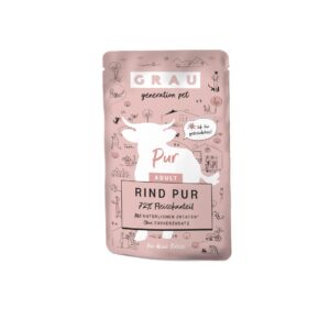 Grau Nassfutter Rind Pur 125 g