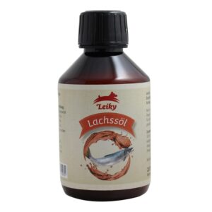 Leiky Hunde-Nahrungsergänzung Lachsöl, 200 ml