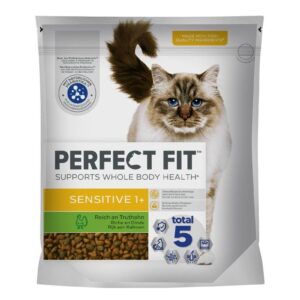 Perfect Fit Trockenfutter Cat Sensitive Truthahn, 1.4 kg