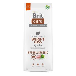 Brit Trockenfutter Care Weight Loss Hypoallergen Kaninchen, 12 kg