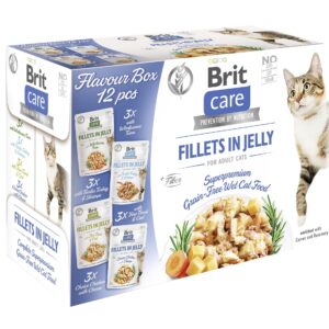 Brit Nassfutter Care Flavour box Fillets Gelée, 12 x 85 g