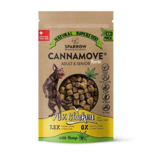 Sparrow Snack CannaMove Forte Huhn Adult & Senior, 200 g