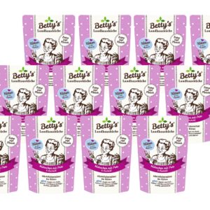 Betty’s Landhausküche Nassfutter Hühnchen mit Pute, 12 x 100 g