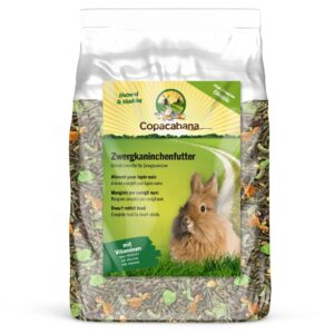 Copacabana Hauptfutter Zwergkaninchenfutter Classic, 5 kg