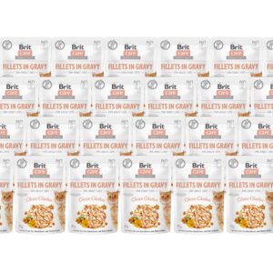 Brit Nassfutter Care Fillets Sauce Huhn, 24 x 85 g