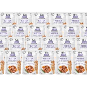 Brit Nassfutter Care Fillets Gelée Kitten Lachs, 24 x 85 g