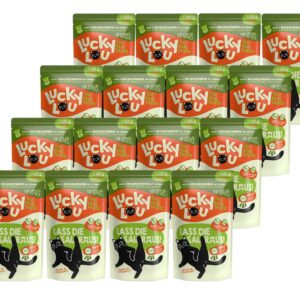 Lucky Lou Nassfutter Lifestage Adult Rind & Wildschwein, 16 x 125 g