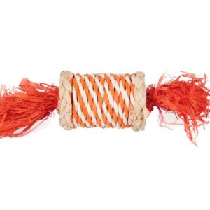 Karlie Spielzeug Roll und Knister, Ø 5 x 23 cm, Orange/Beige