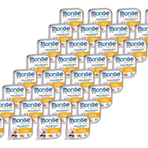 Monge Nassfutter Fresh Pâté Huhn, 32 x 100 g