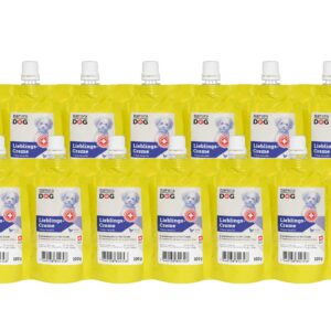 naturaDog Lieblingscreme Poulet Multipack, 12 x 100 g