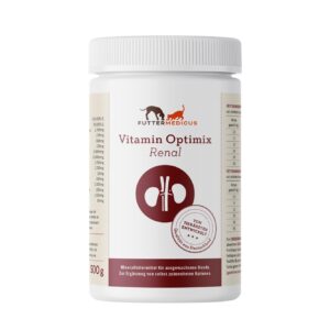 Futtermedicus Hunde-Nahrungsergänzung Renal Vitamin-Optimix, 500 g