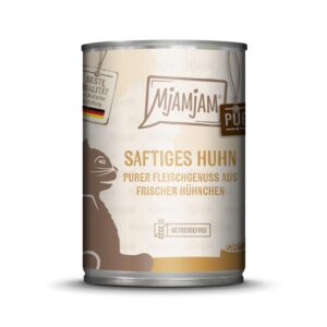 Mjamjam Nassfutter Dose Huhn pur, 400 g
