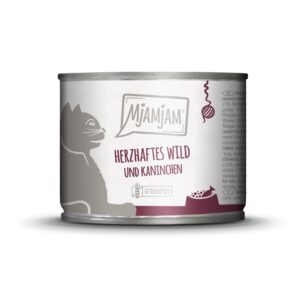 Mjamjam Nassfutter Dose Wild & Kaninchen, 200 g