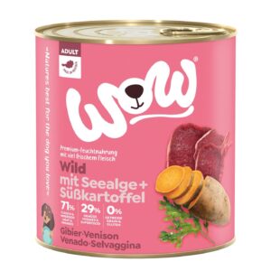 WOW Nassfutter Adult Wild, 800 g