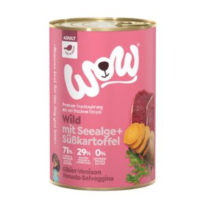 WOW Nassfutter Adult Wild, 400 g