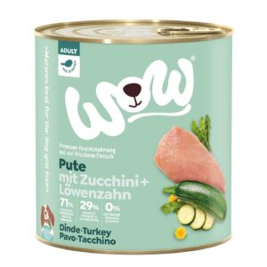 WOW Nassfutter Adult Truthahn, 800 g
