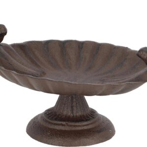 Esschert Design Vogeltränke mit Fuss, 2 Vögel