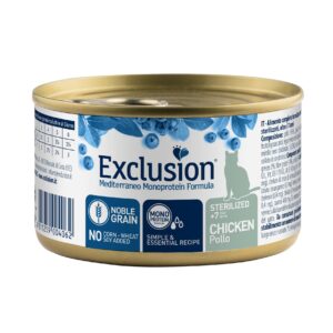 Exclusion Nassfutter Sterilized Senior +7 Chicken, 85 g