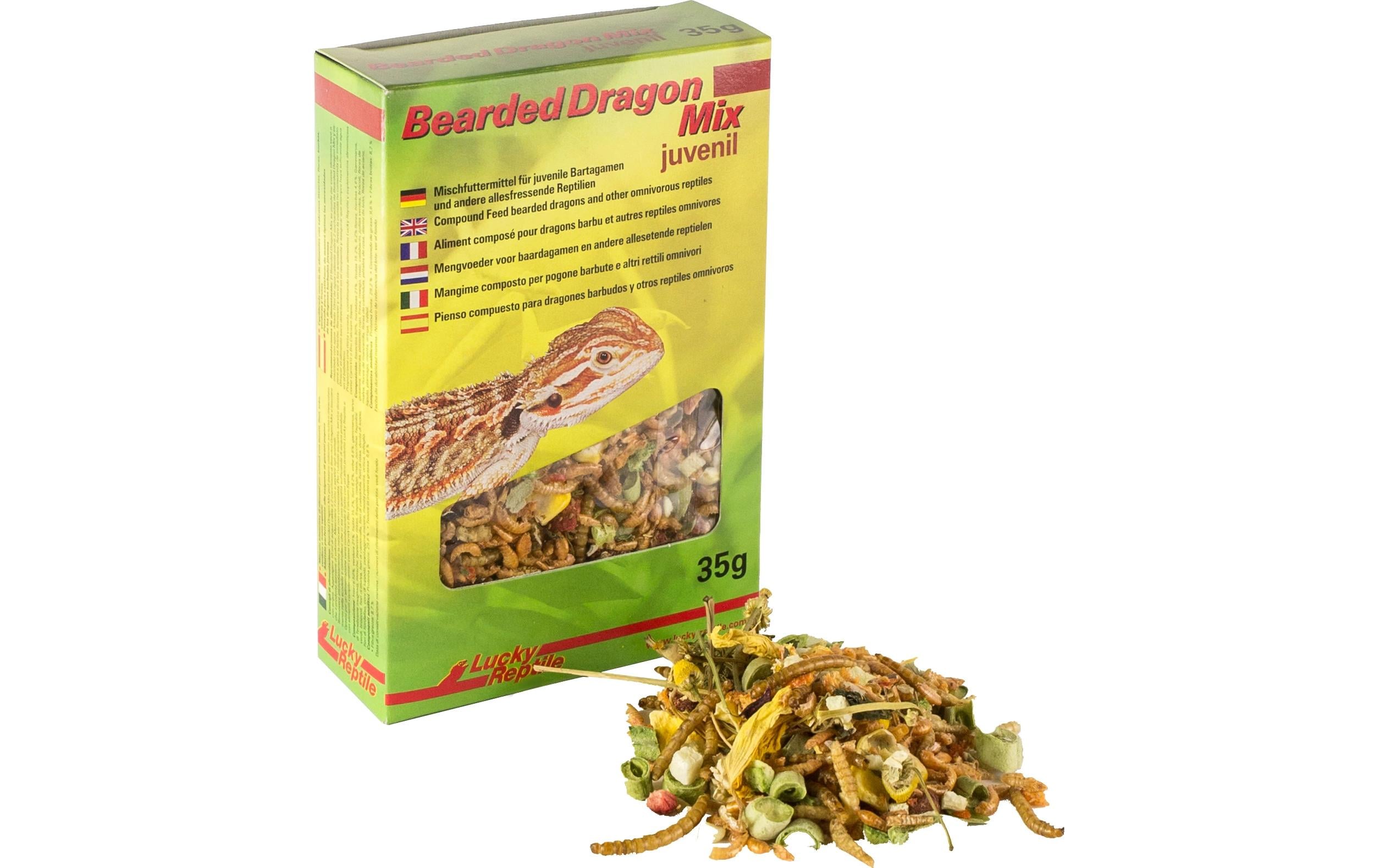 Lucky Reptile Hauptfutter Bearded Dragon Mix Juvenil, 35 g