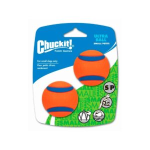 Chuckit! Hunde-Spielzeug Ultra Tennisball S, Ø 5.5 cm, 2 Stück