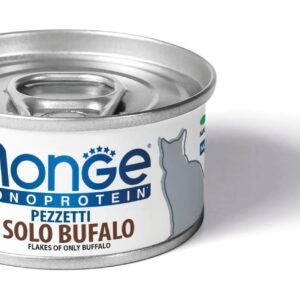 Monge Nassfutter Katze Monoprotein Büffel 80g