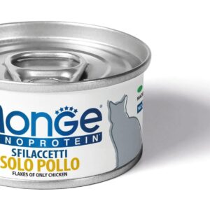 Monge Nassfutter Katze Monoprotein Huhn 80g