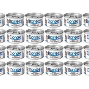 Monge Nassfutter Katze Monoprotein Büffel 24 x 80 g