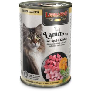 Leonardo Cat Food Nassfutter Superior Selection Lamm, 400 g