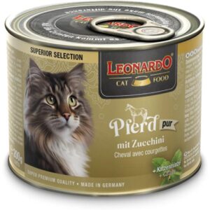 Leonardo Cat Food Nassfutter Superior Selection Pferd, 200 g