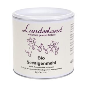 Lunderland Hunde-Nahrungsergänzung Bio-Seealgenmehl, 400 g